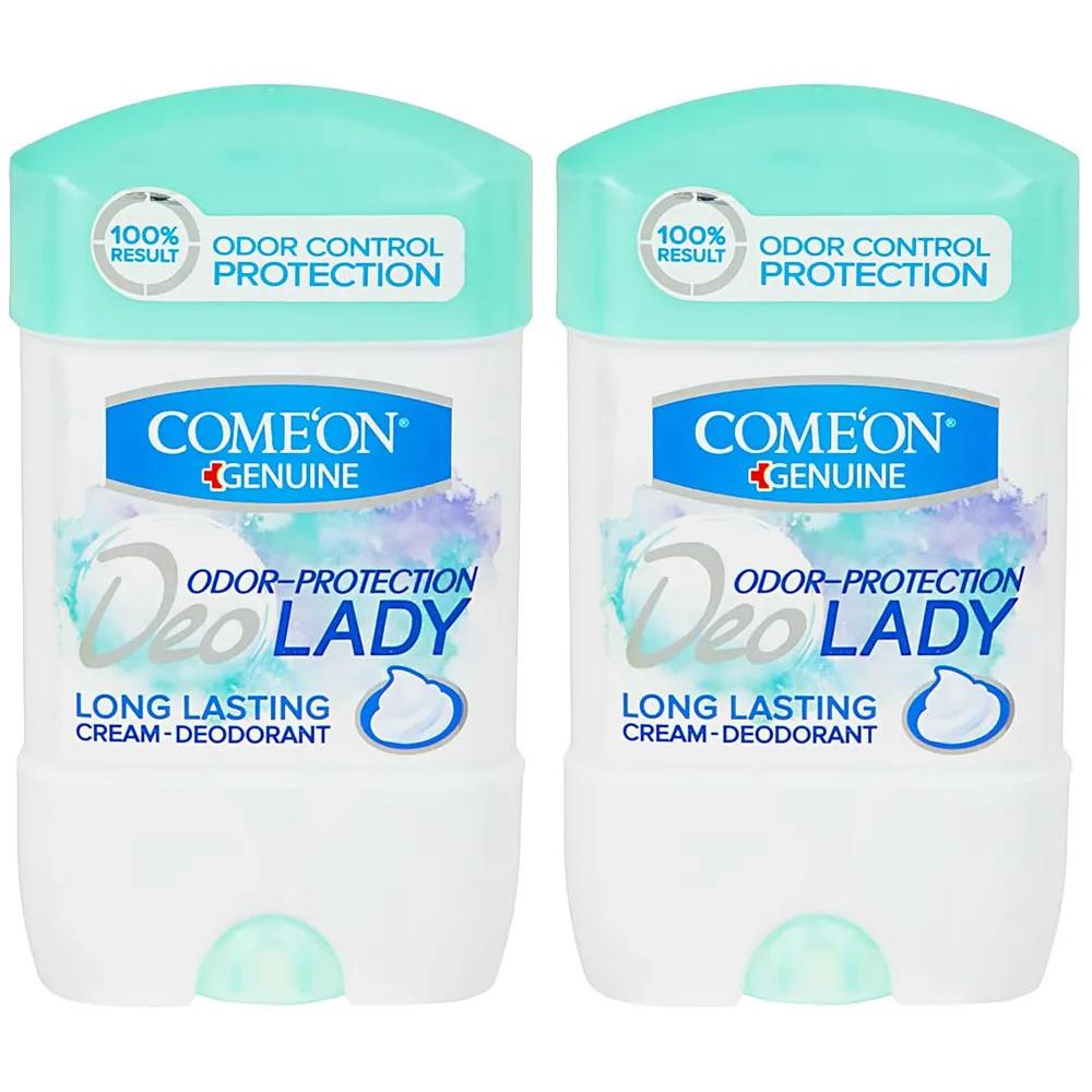 ژل شفاف ضد تعریق زنانه کامان مدل Long Lasting حجم 75 میلی لیتر بسته 2 عددی — تصویر ۲