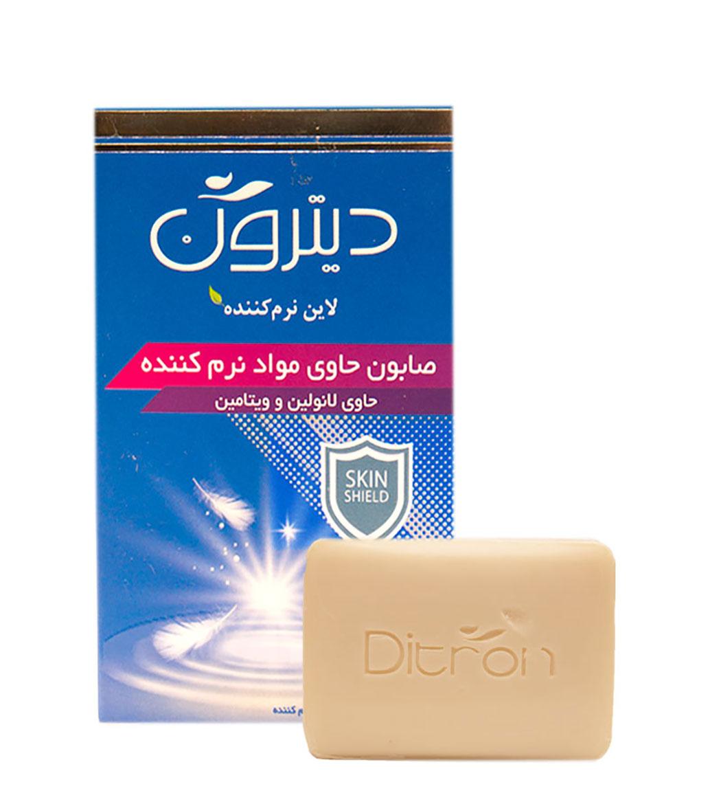 صابون حاوی 25 درصد کرم نرم کننده و ویتامین E وزن 110 گرم