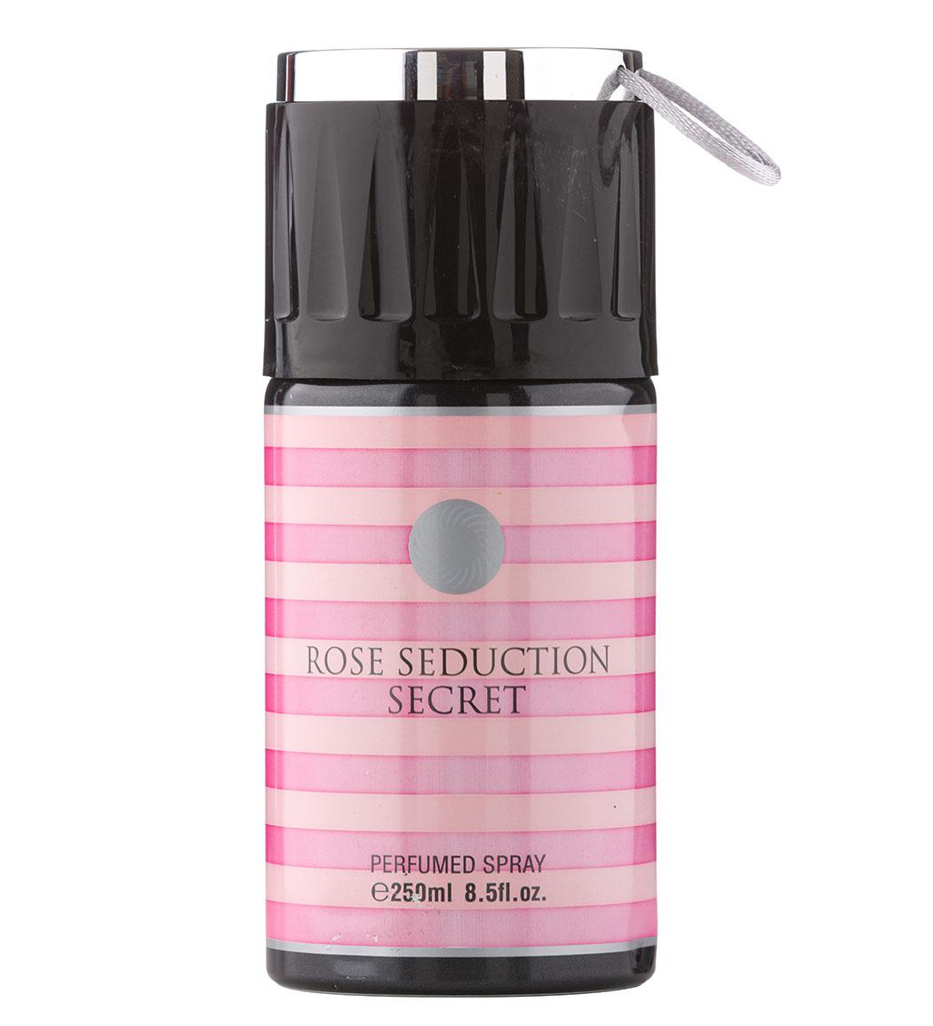 اسپری خوشبوکننده بدن مدل Rose Seduction Secret حجم 250میل