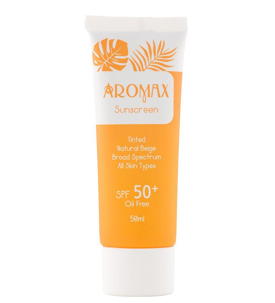 ضد آفتاب کرم پودری +SPF50 حجم 50میل آرومکس — تصویر ۱