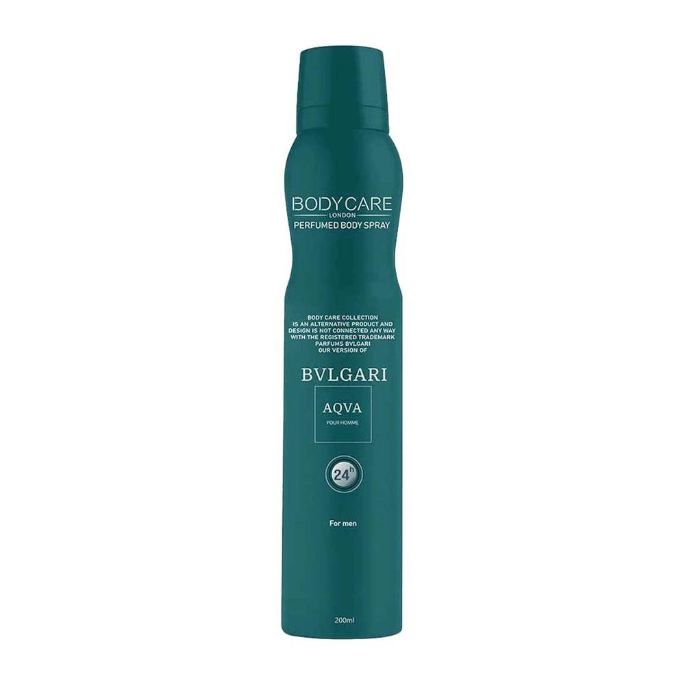 اسپری خوشبو کننده بدن مردانه مدل Bvlgari Aqva Pour Homme حجم 200 میلی لیتر