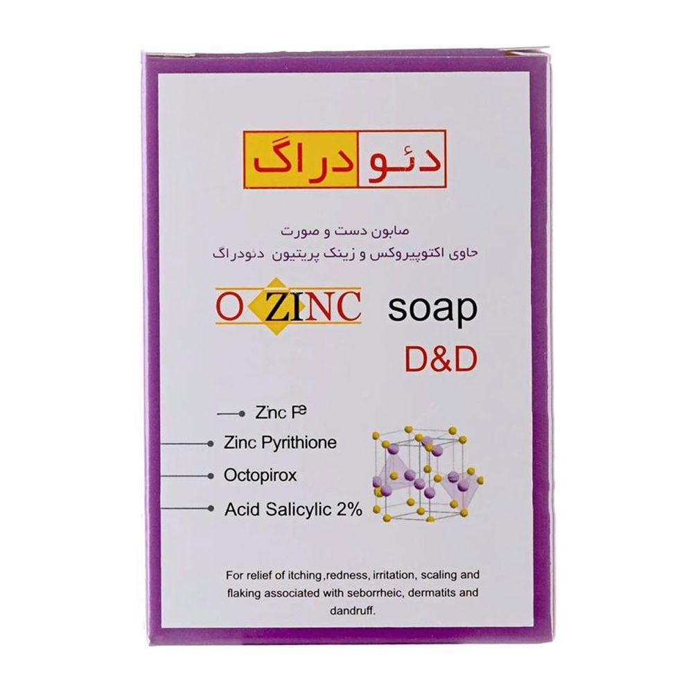 صابون ضد قارچ مدل Octozinc وزن 90گرم دئو دراگ — تصویر ۱