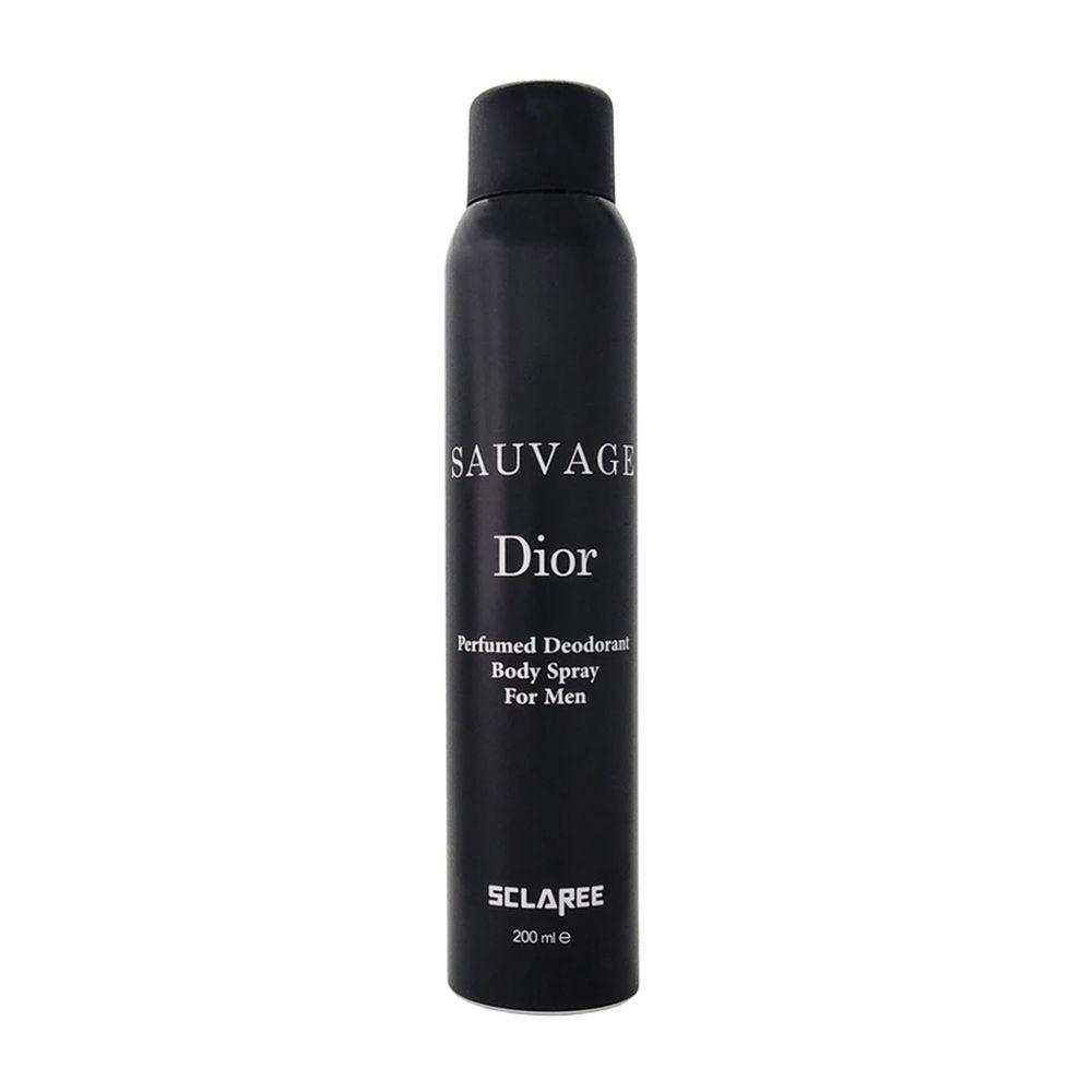 اسپری بدن مردانه مدل Sauvage Dior حجم 200 میلی لیتر