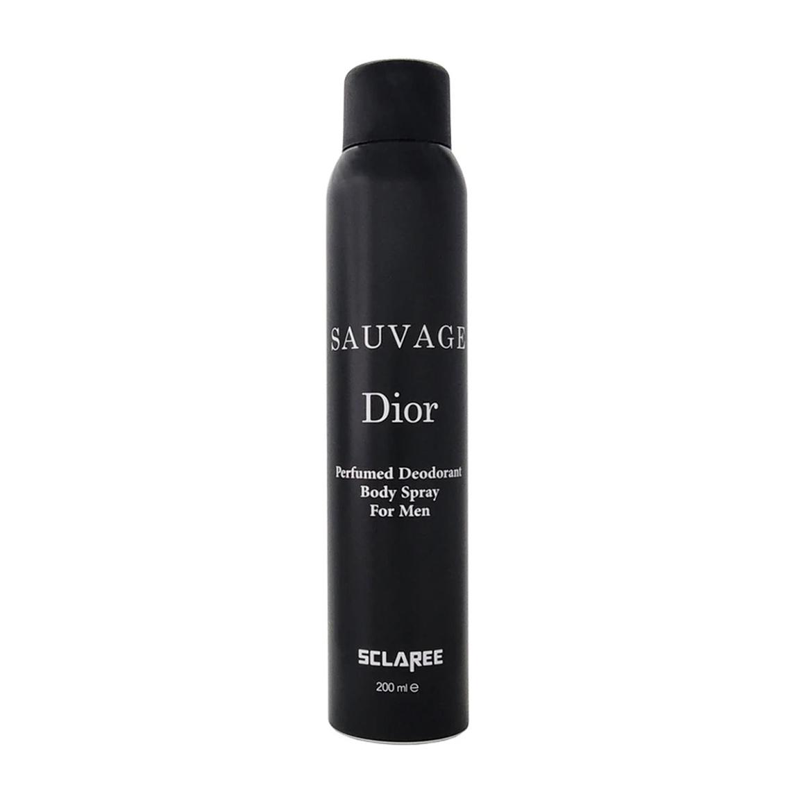 اسپری بدن مردانه مدل Sauvage Dior حجم 200 میلی لیتر