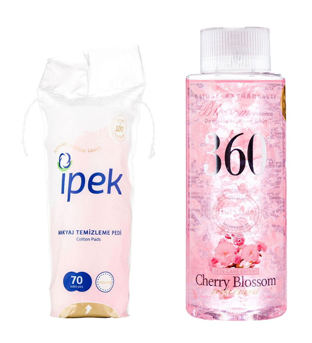 پک مراقبت از پوست مدل Cherry Blossom