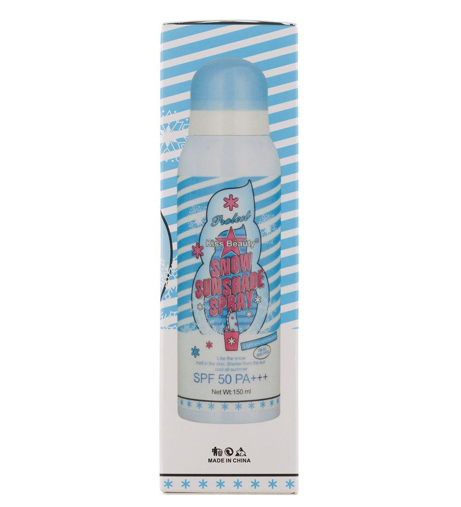 اسپری ضد آفتاب مدل Snow دارای spf50 حجم 150 میل کیس بیوتی — تصویر ۵