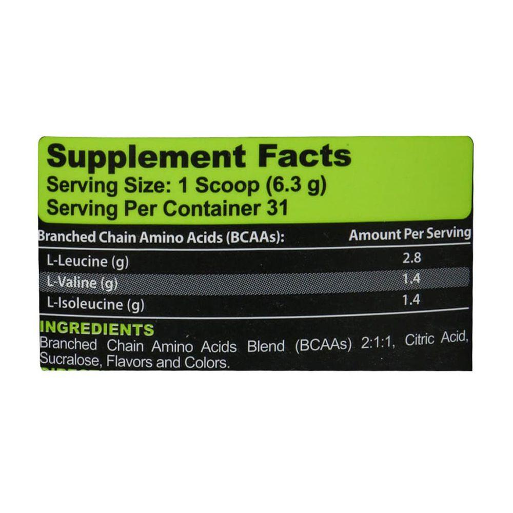 پودر Bcaa 2 1 1 با طعم توت فرنگی و لیمو وزن 200 گرم کارن — تصویر ۳