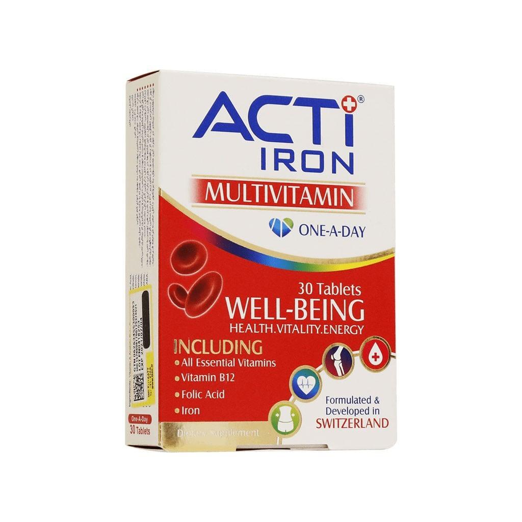 قرص ACTI Iron بسته 30 عددی