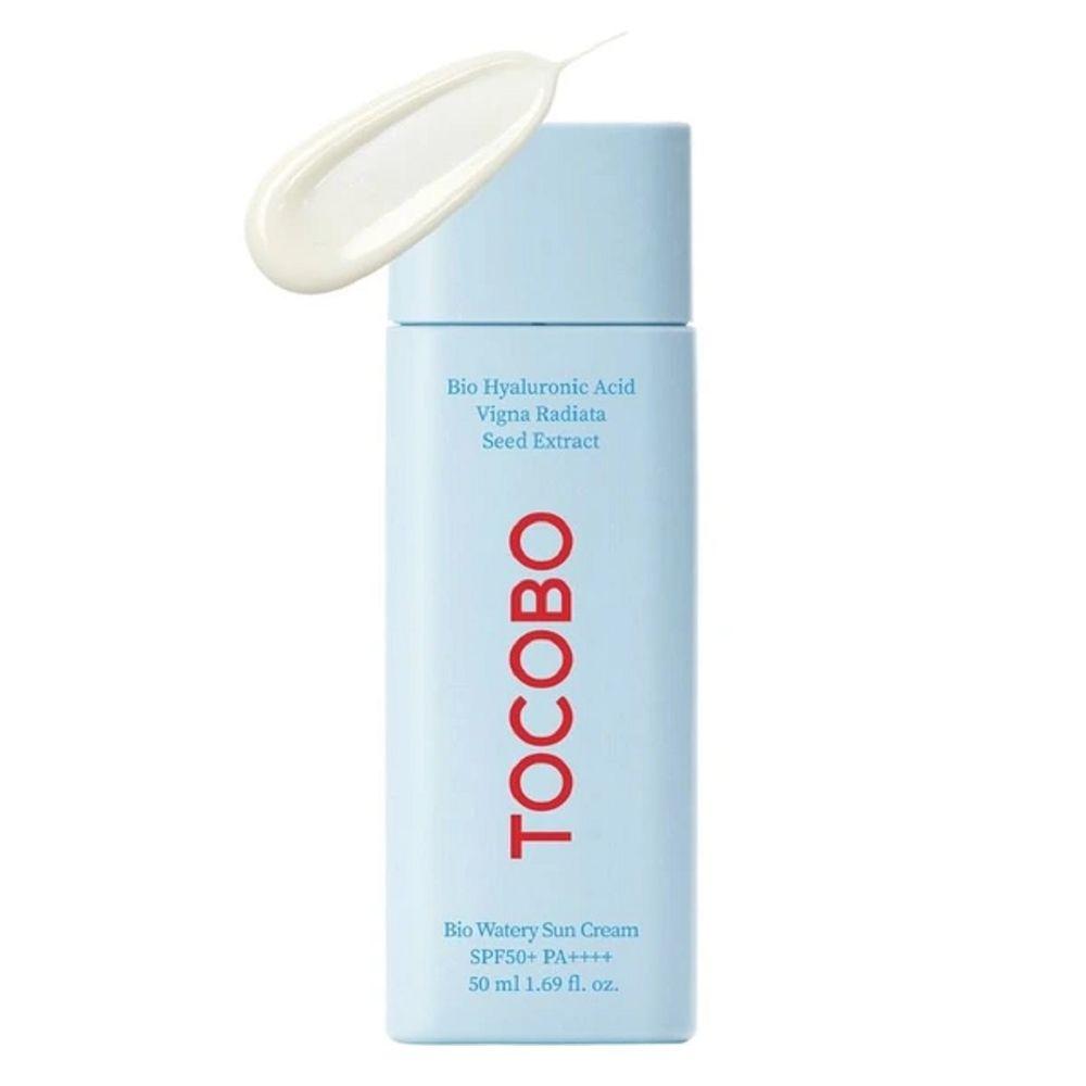 ضد آفتاب فلوییدی SPF50 مدل بیو واتری حاوی هیالورونیک اسید حجم 50 میلی لیتر توکوبو — تصویر ۲