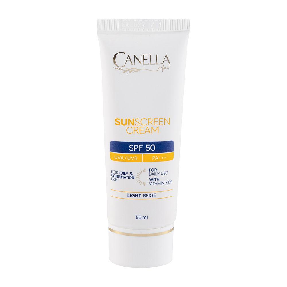 کرم ضد آفتاب رنگی با SPF50 مناسب پوست چرب حجم 50 میلی لیتر