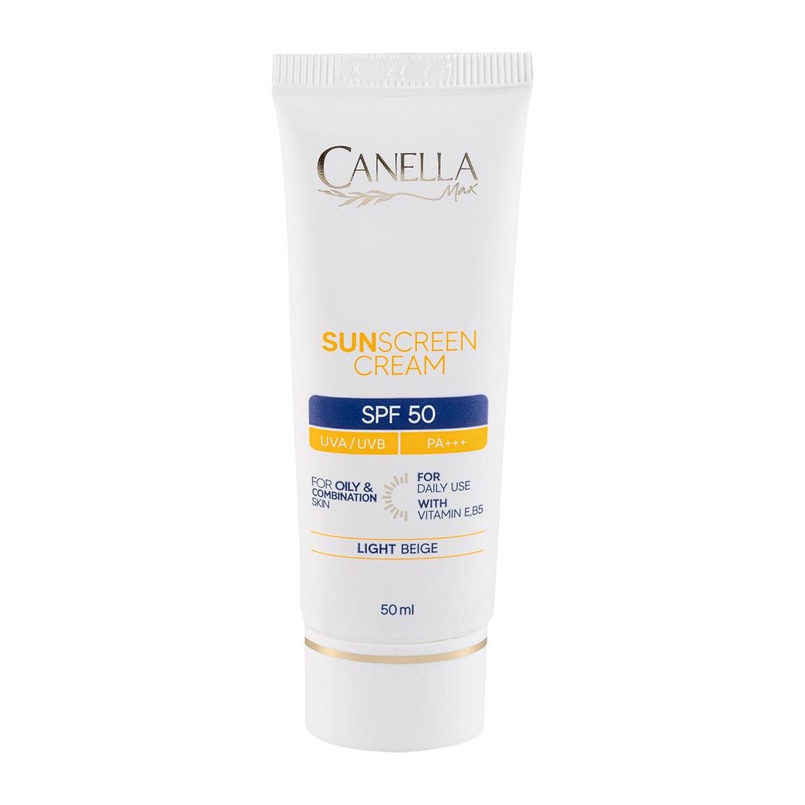کرم ضد آفتاب رنگی با SPF50 مناسب پوست چرب حجم 50 میلی لیتر