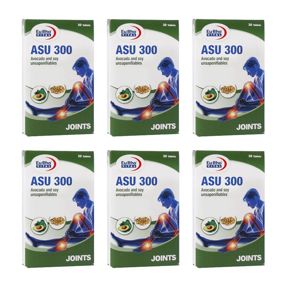 پک 6 عددی قرص آسو 300 بسته 30 عددی