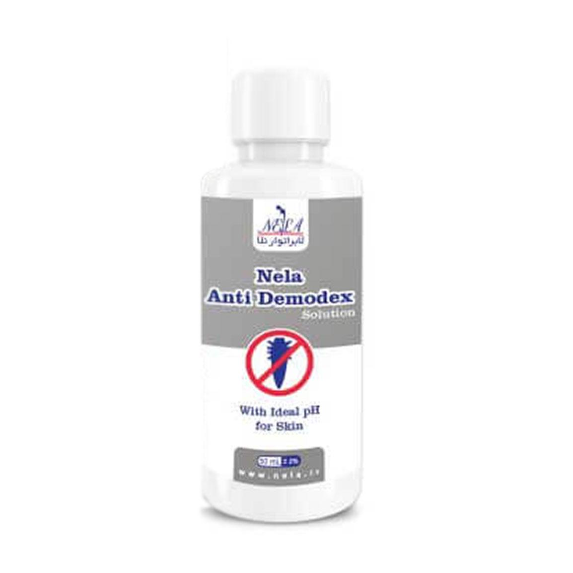 محلول دافع حشرات مدل Anti Demodex حجم 50 میلی لیتر
