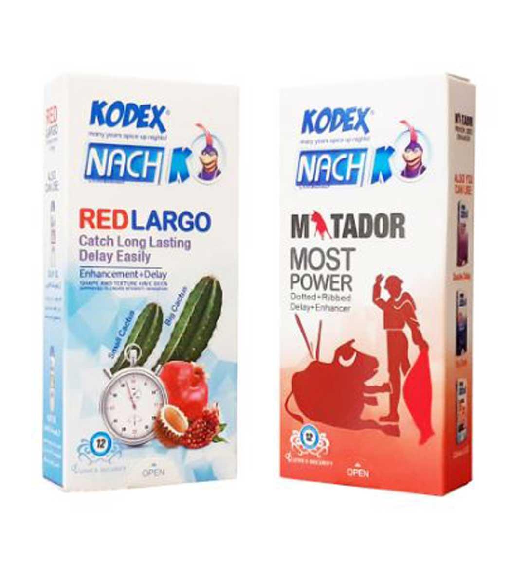کاندوم مدل Matador بسته 12 عددی به همراه کاندوم مدل Red largo