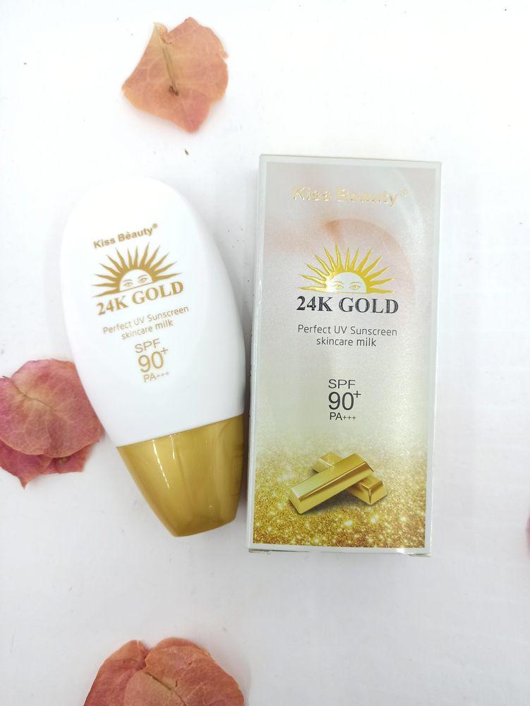 ضد آفتاب SPF90 حاوی طلا 24K کیس بیوتی — تصویر ۲