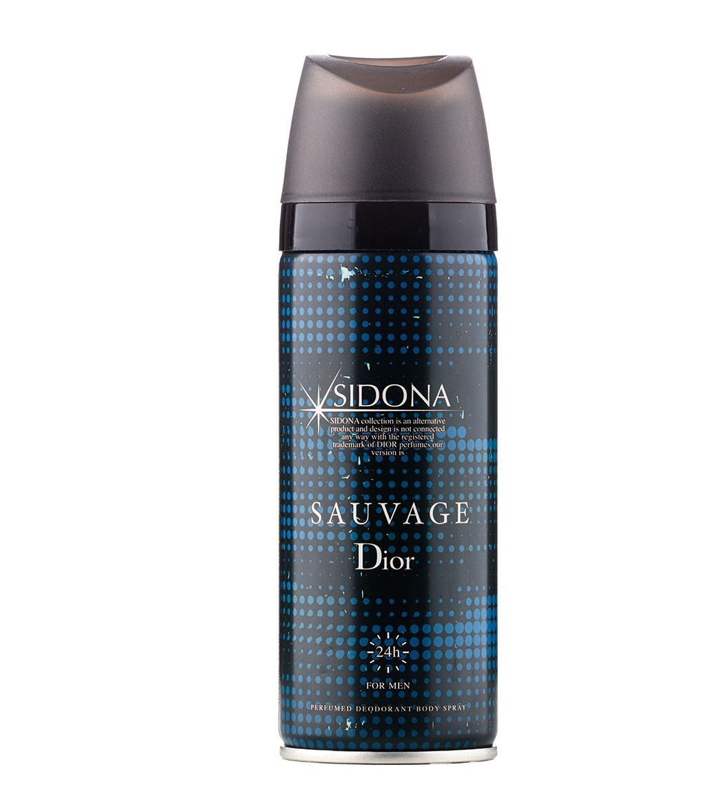 اسپری دئودورانت مردانه مدل Sauvage حجم 200میل