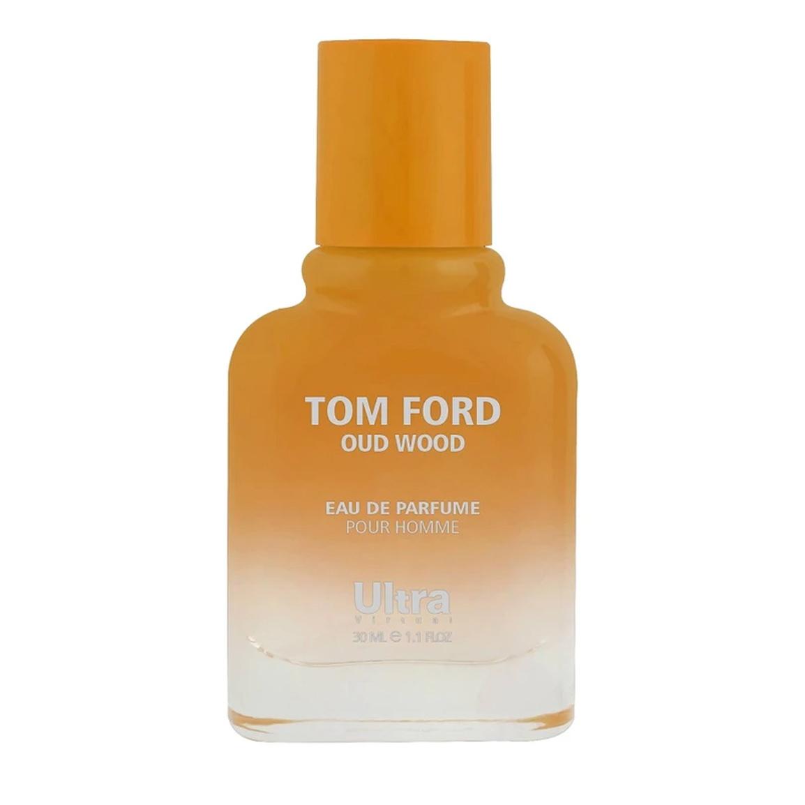 عطر جیبی مردانه مدل Tom Ford Oud Wood حجم 30 میلی لیتر