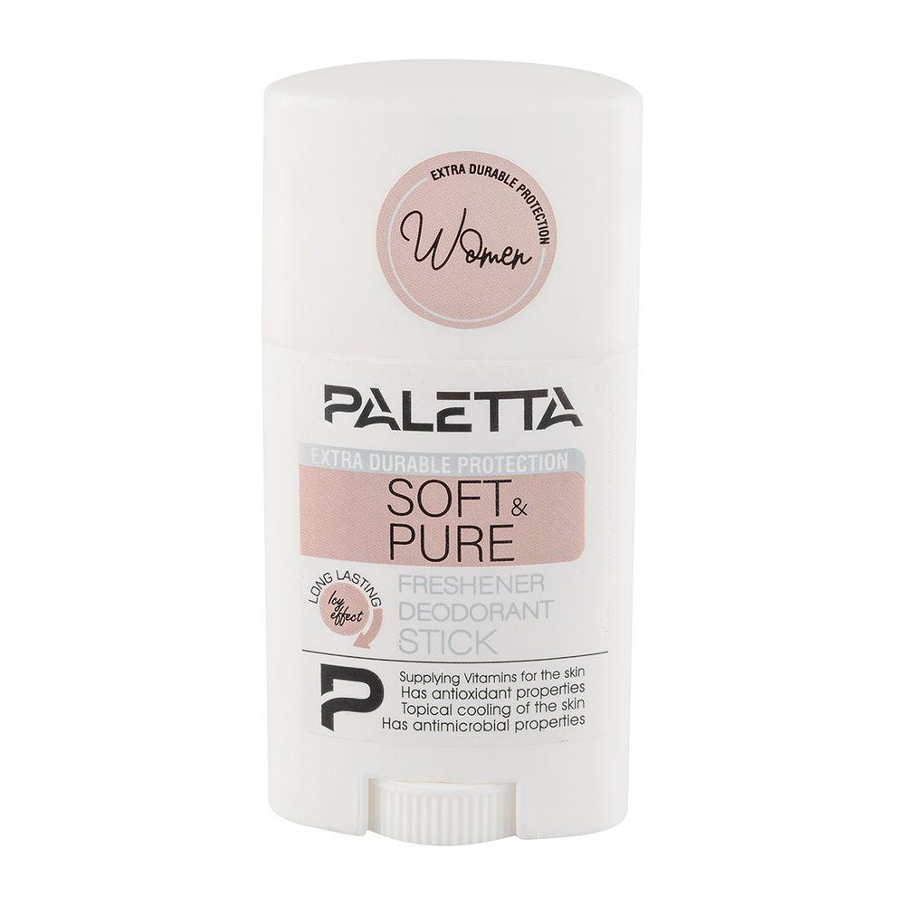 استیک صابونی زنانه مدل Soft And Pure وزن 40 گرم