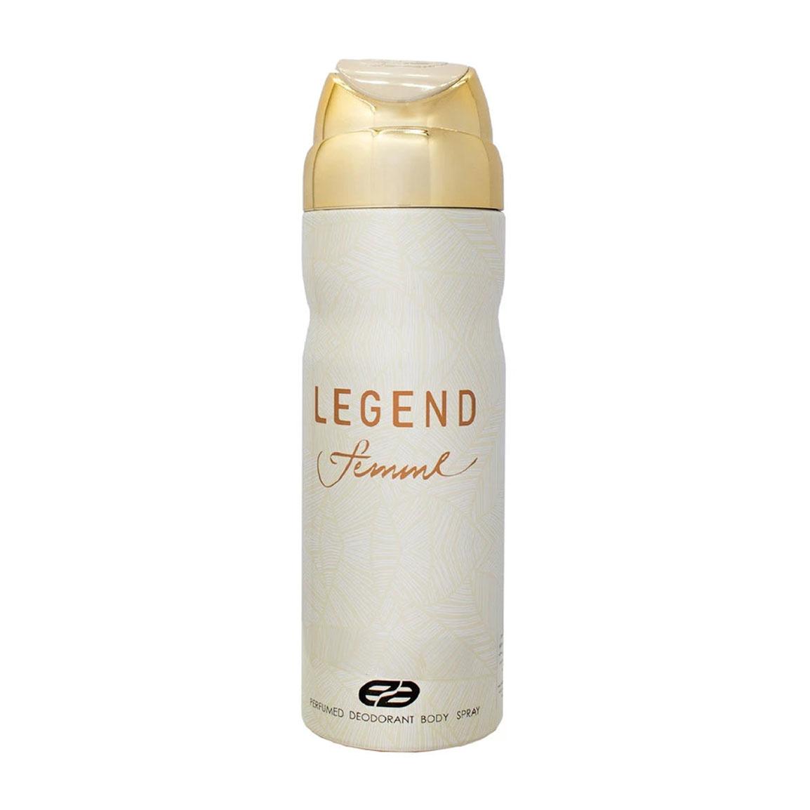 اسپری بدن زنانه مدل Legend حجم 200 میلی لیتر