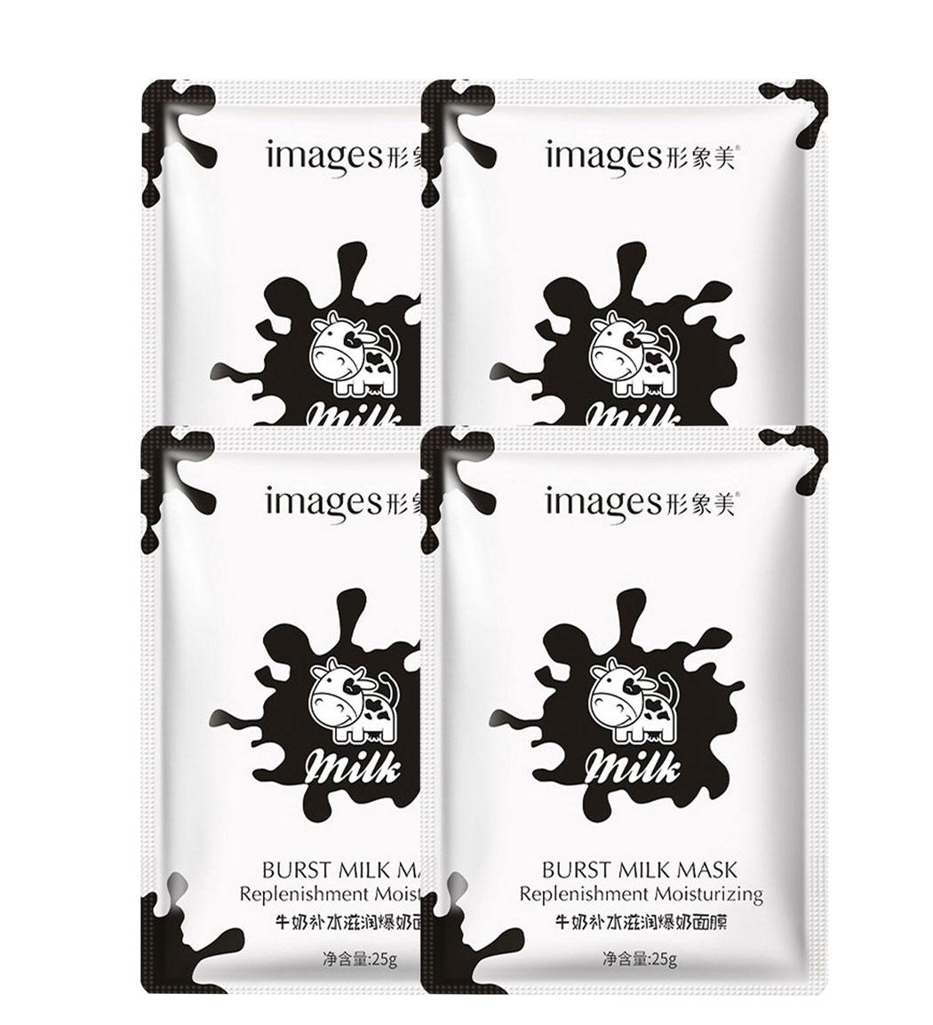 بسته 4 عددی ماسک صورت مدل Milk