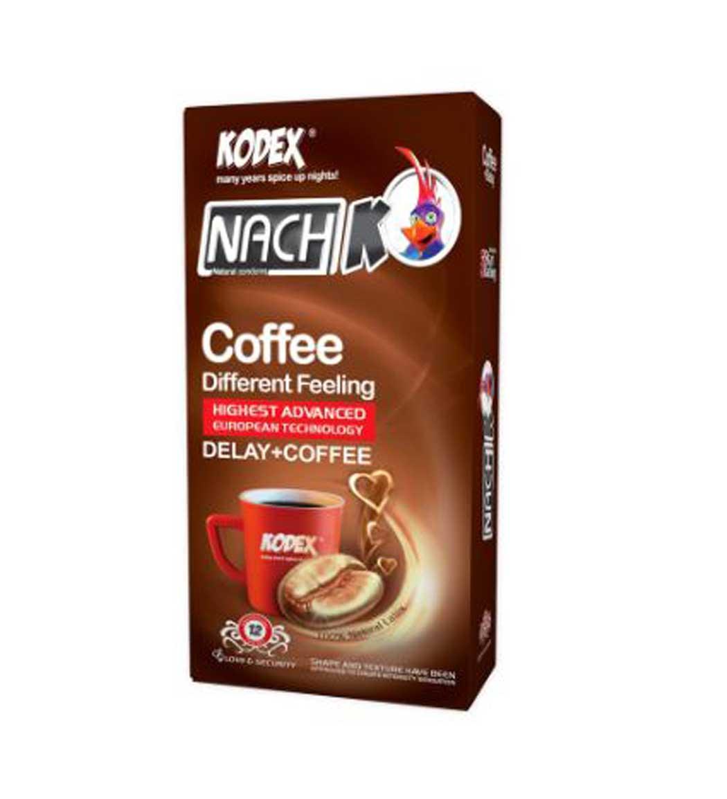 کاندوم ناچ مدل Coffee بسته 12 عددی