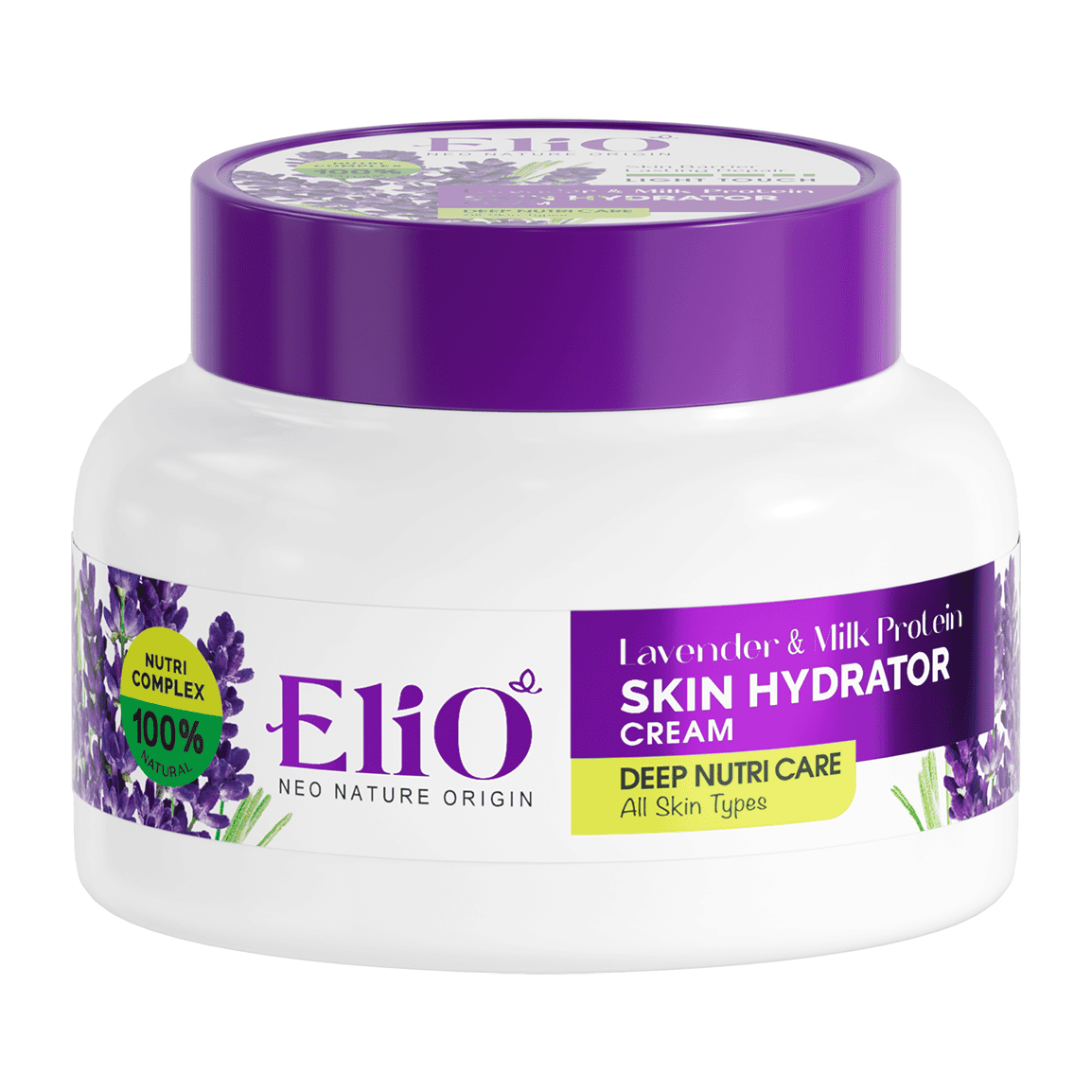 کرم مرطوب کننده مدل Lavender حجم 200 میلی لیتر