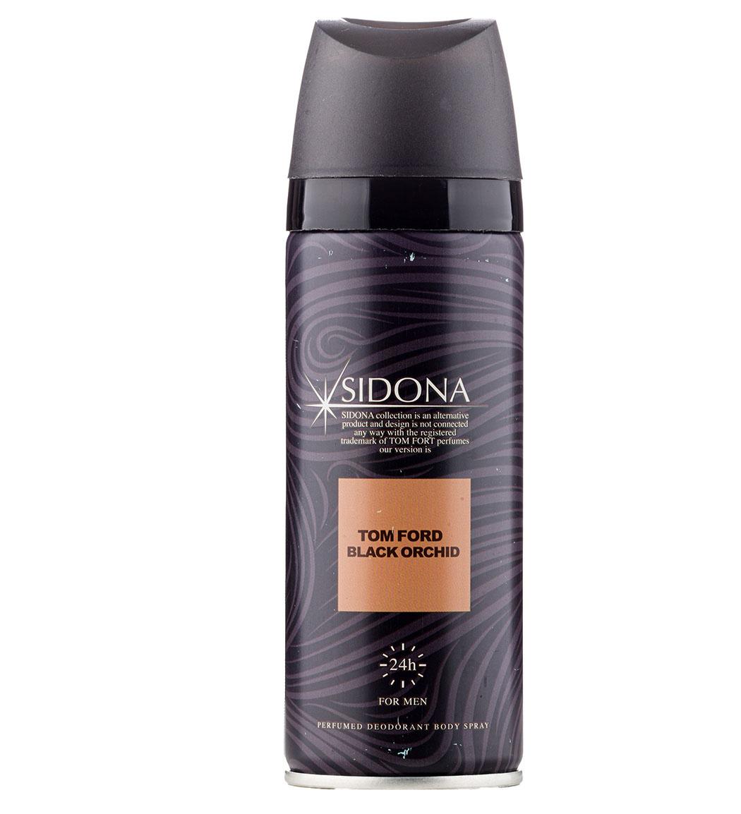 اسپری دئودورانت مردانه مدل Black Orchid حجم 200میل
