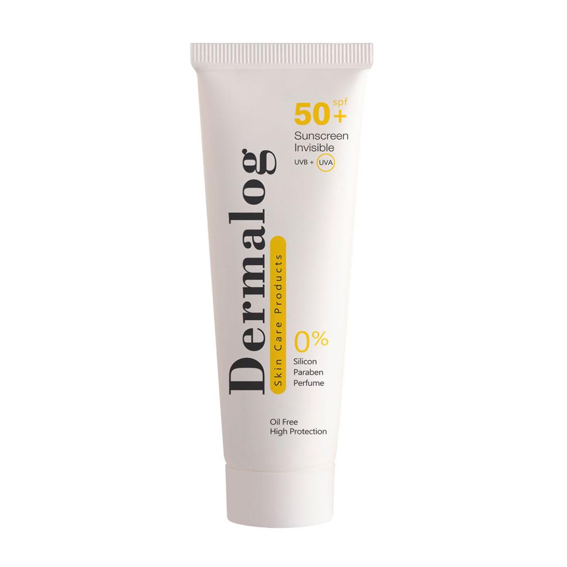 ضد آفتاب بی رنگ دارای SPF 50 حجم 50میل