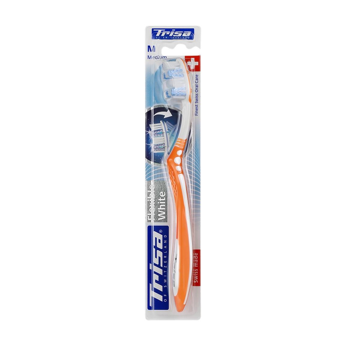 مسواک مدل Flexible White با برس متوسط