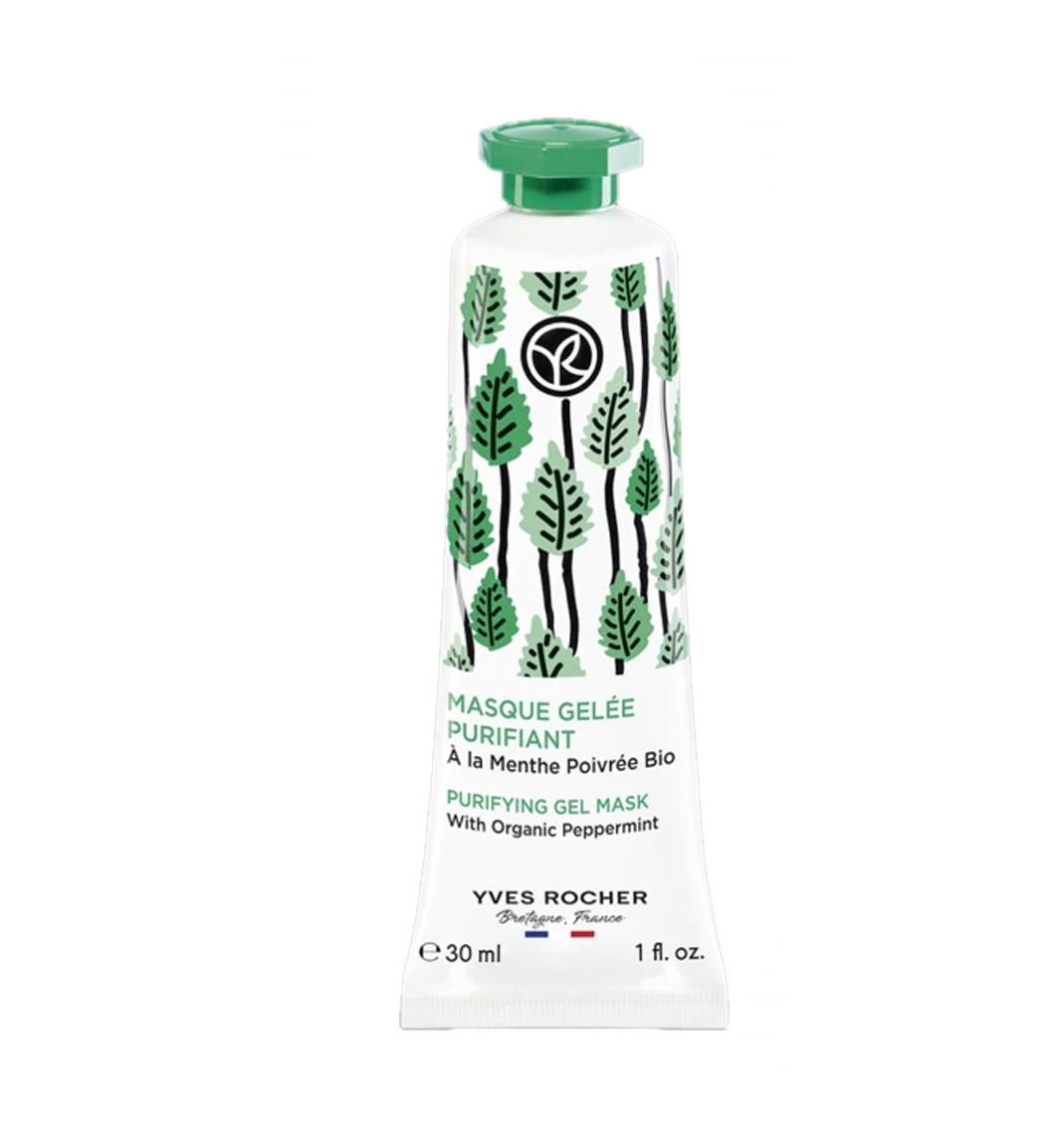ماسک تصفیه کننده و سم زدا مدل purifiant حاوی عصاره نعنا ارگانیک حجم 30 میل