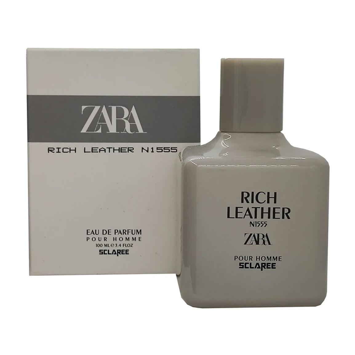 ادوپرفیوم مردانه مدل Rich Leathe Zara حجم 100 میلی لیتر