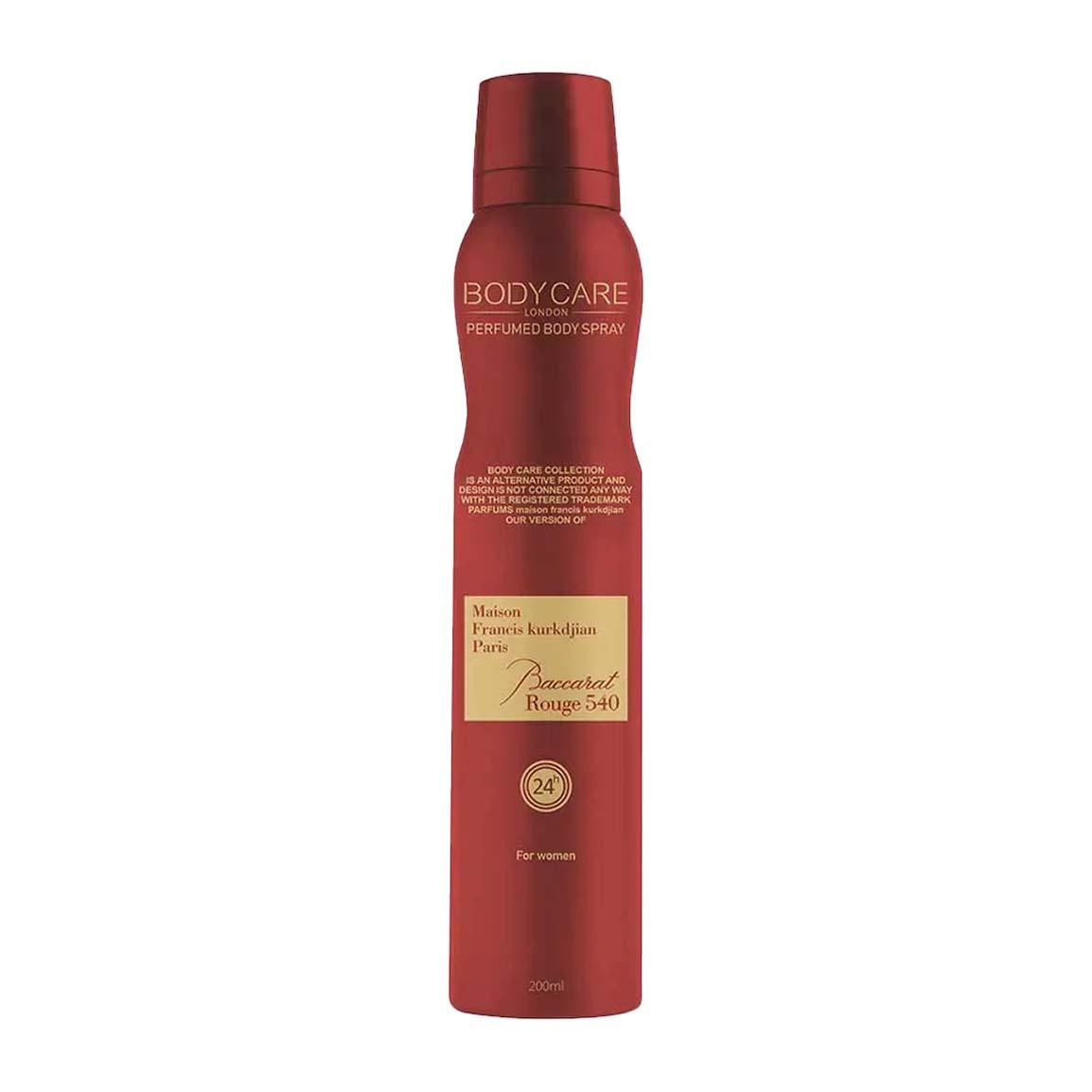 اسپری خوشبو کننده بدن زنانه مدل Baccarat Rouge 540 Extrait حجم 200 میلی لیتر