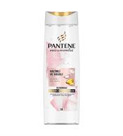 شامپو بدون سیلیکون تغذیه کننده و حجم دهنده حاوی بیوتن و عصاره گل رز مناسب موهای نازک و ضعیف 400 میل