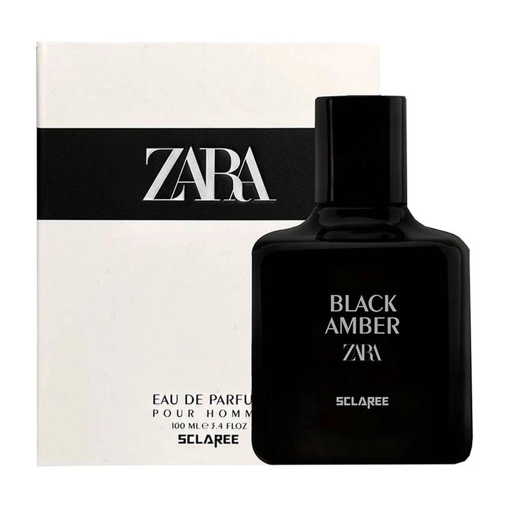 ادو پرفیوم مردانه مدل Black Amber Zara حجم 100 میلی لیتر