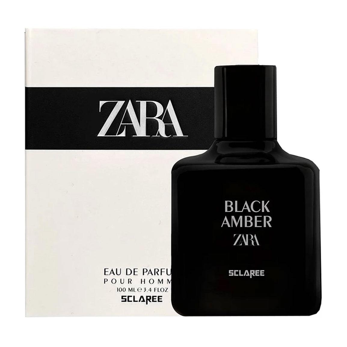 ادو پرفیوم مردانه مدل Black Amber Zara حجم 100 میلی لیتر
