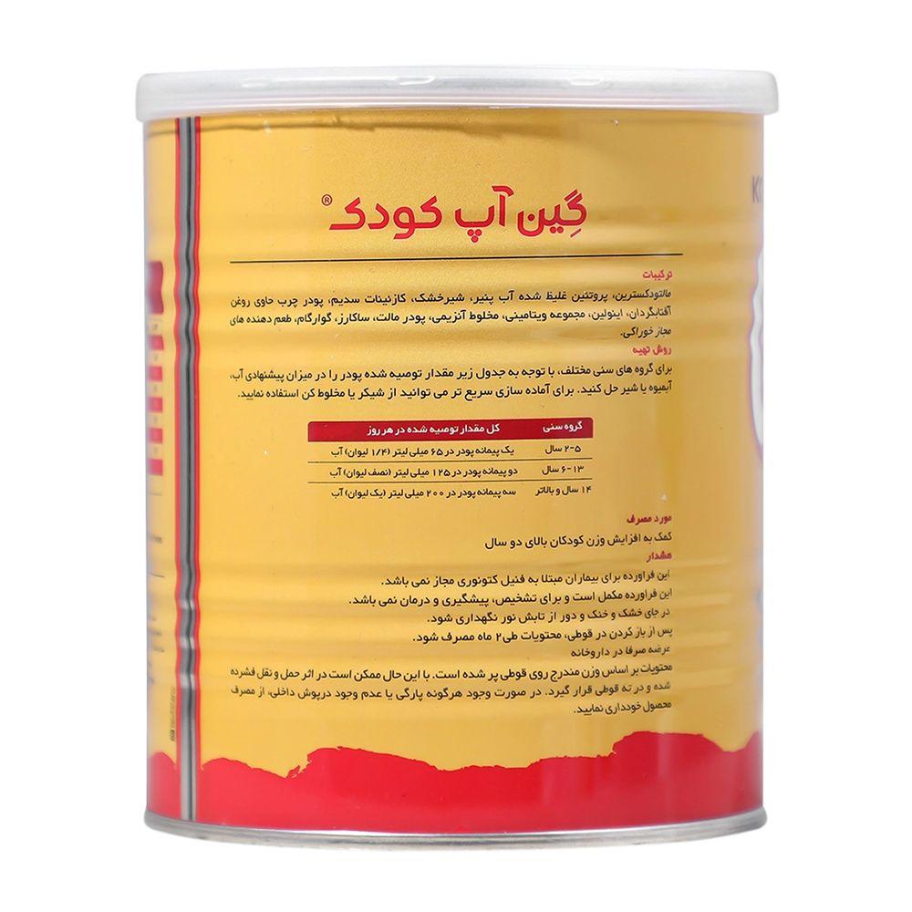 پودر گین آپ کودکان با طعم توت فرنگی وزن 300 گرم کارن — تصویر ۳