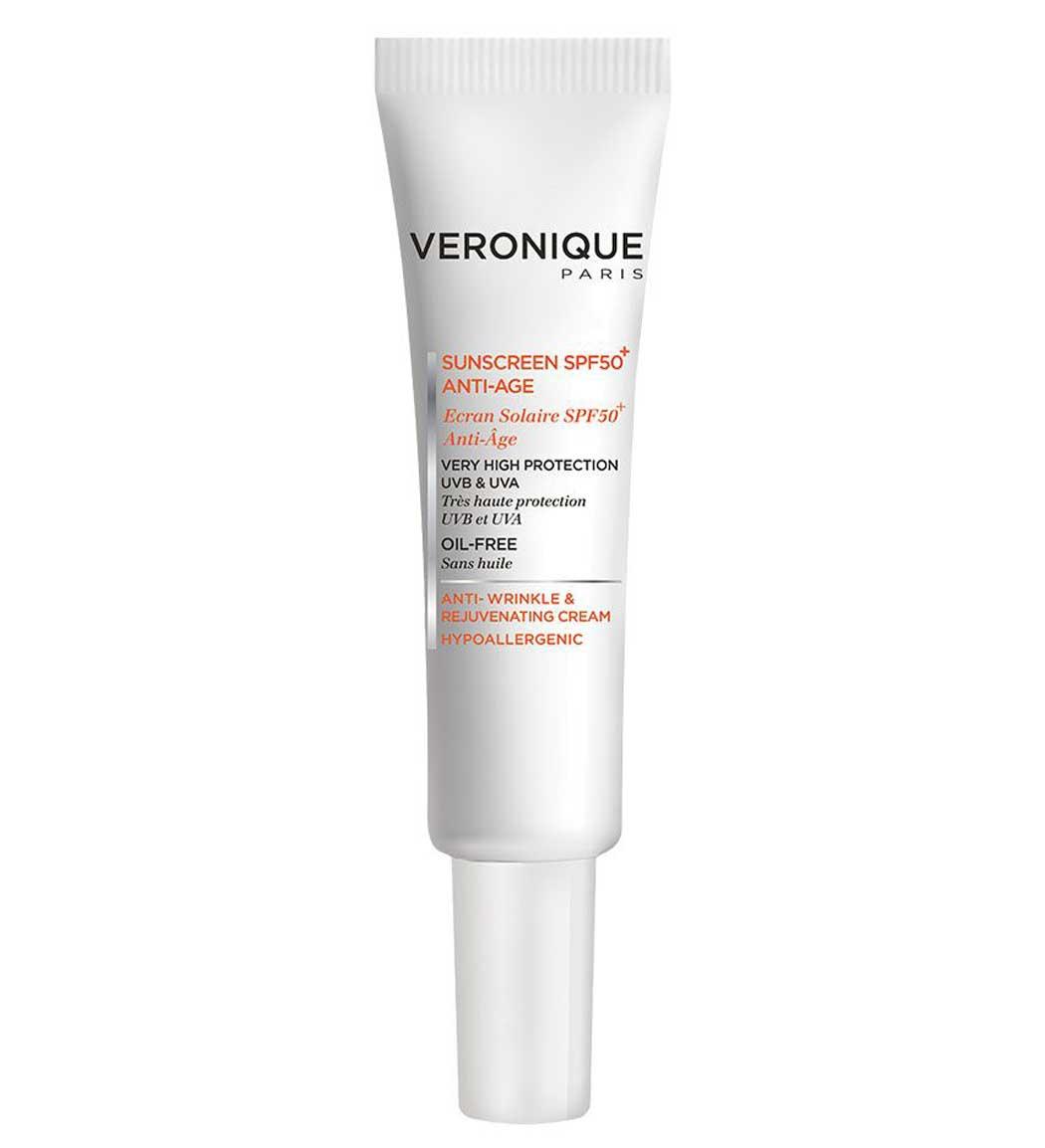 کرم ضد آفتاب و ضد چروک فاقد چربی SPF50 حجم 40 میل