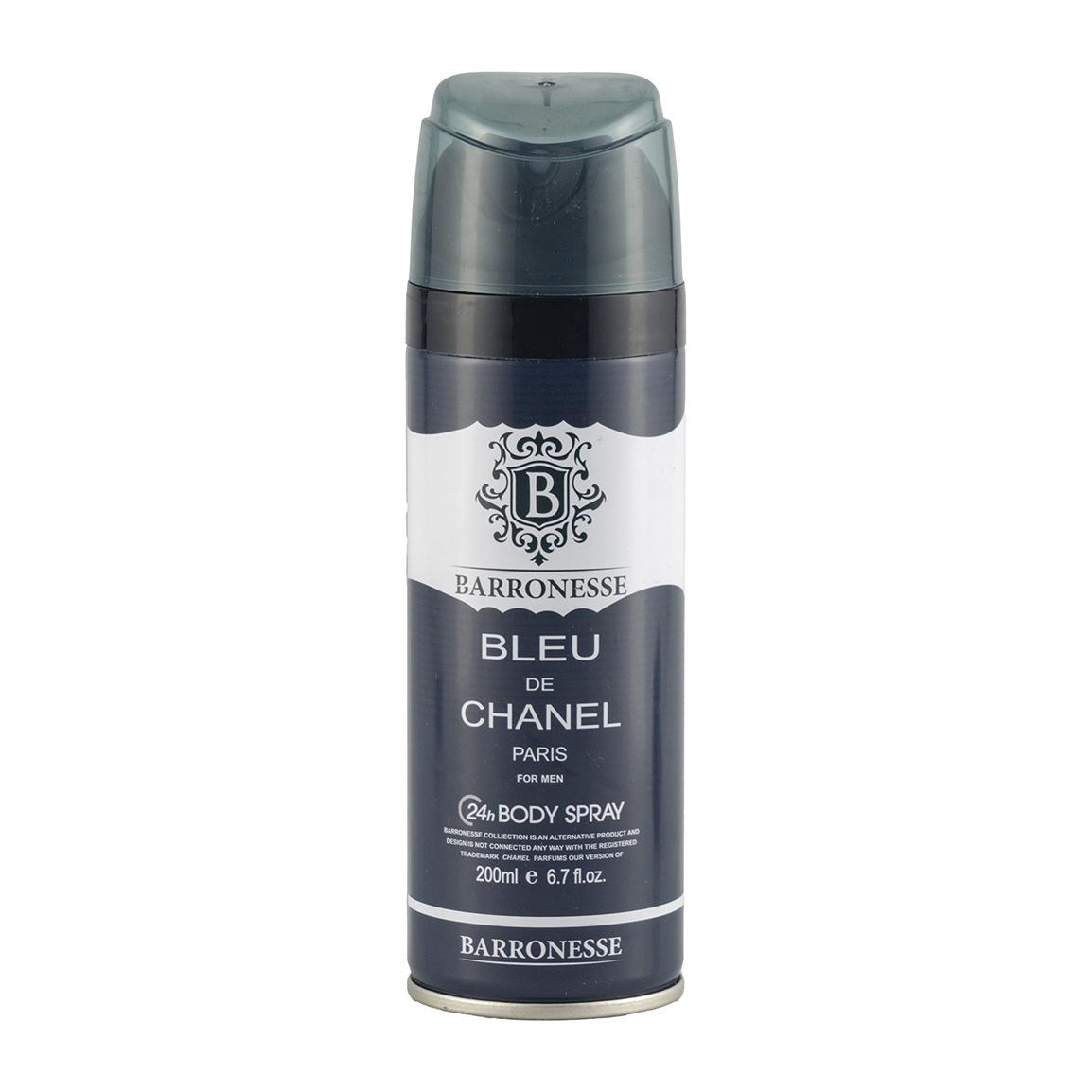 اسپری بدن مردانه مدل Bleu Chanel حجم 200 میلی لیتر