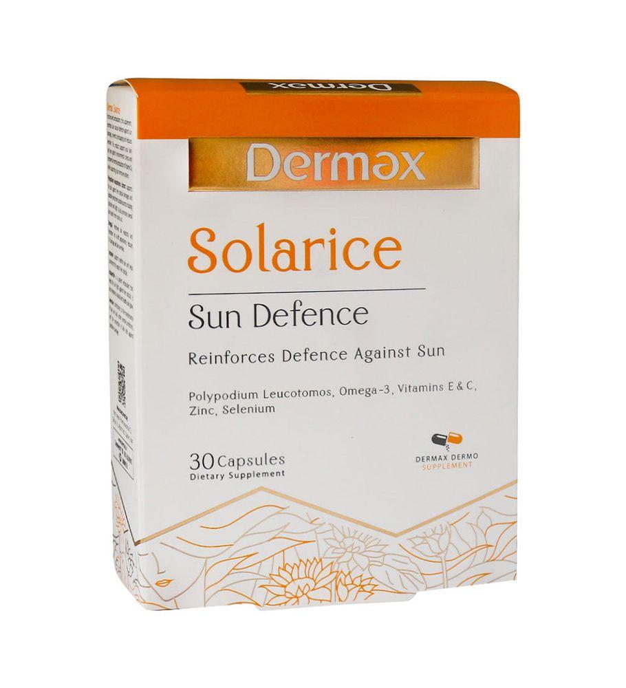 کپسول Solarice بسته 30 عددی درمکس — تصویر ۱