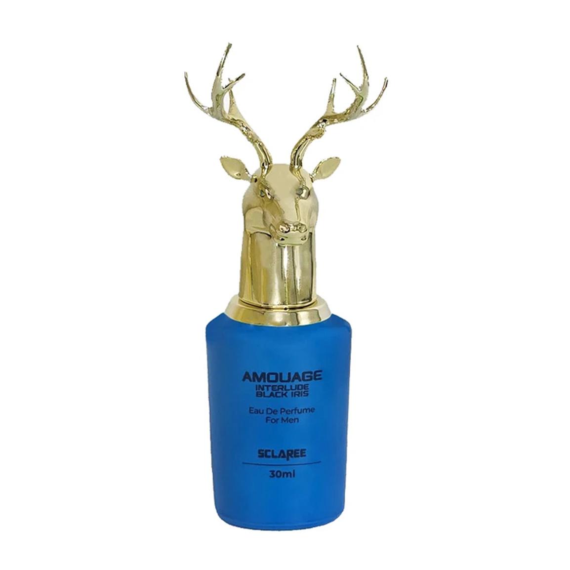 عطر جیبی زنانه مدل Amouage Interloud Black Iris حجم 30 میلی لیتر