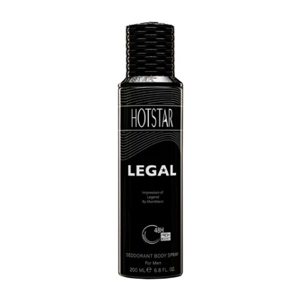 اسپری دئودورانت مردانه مدل Legal حجم 200 میلی لیتر