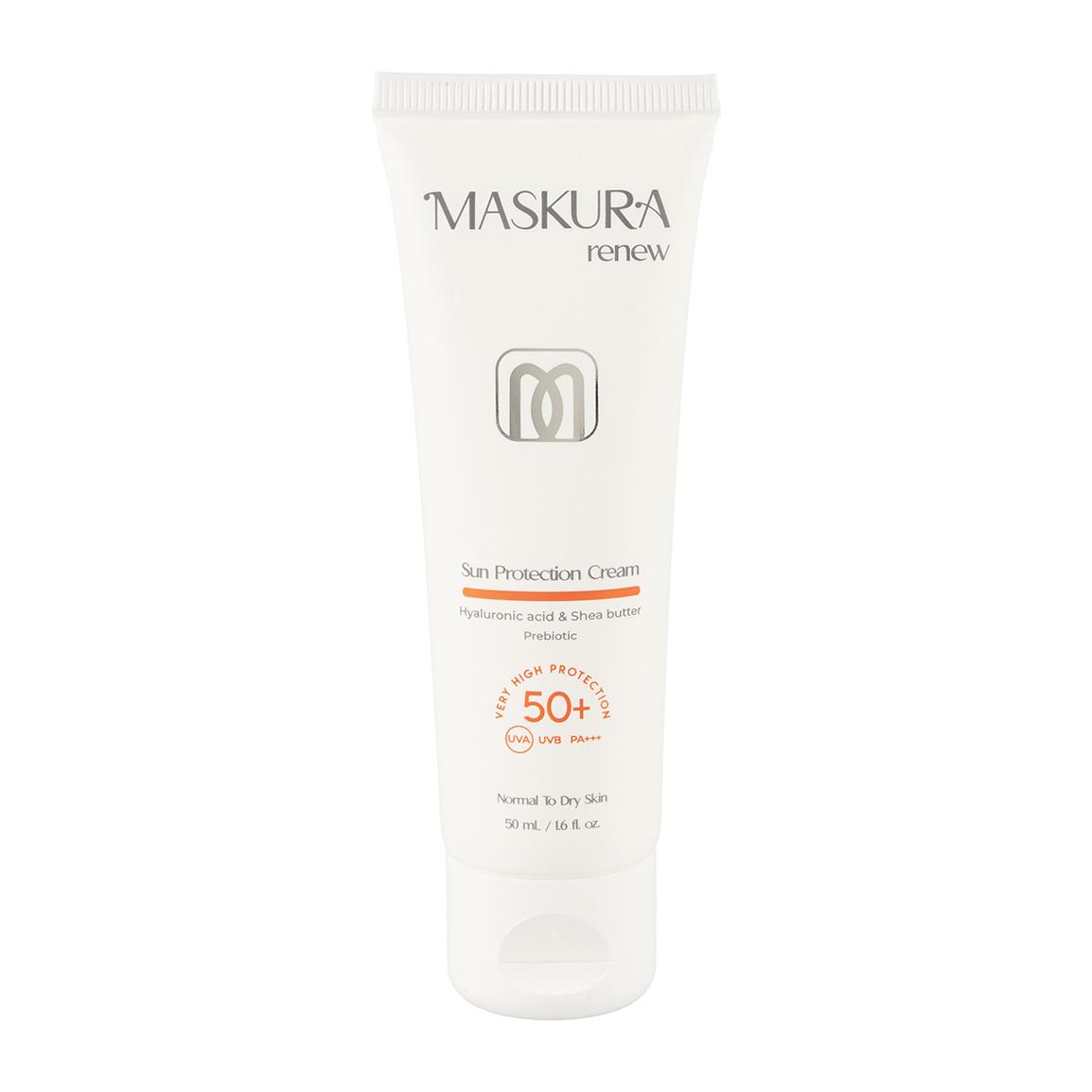 ژل کرم ضدآفتاب با SPF50 مناسب پوست خشک حجم 50 میلی لیتر