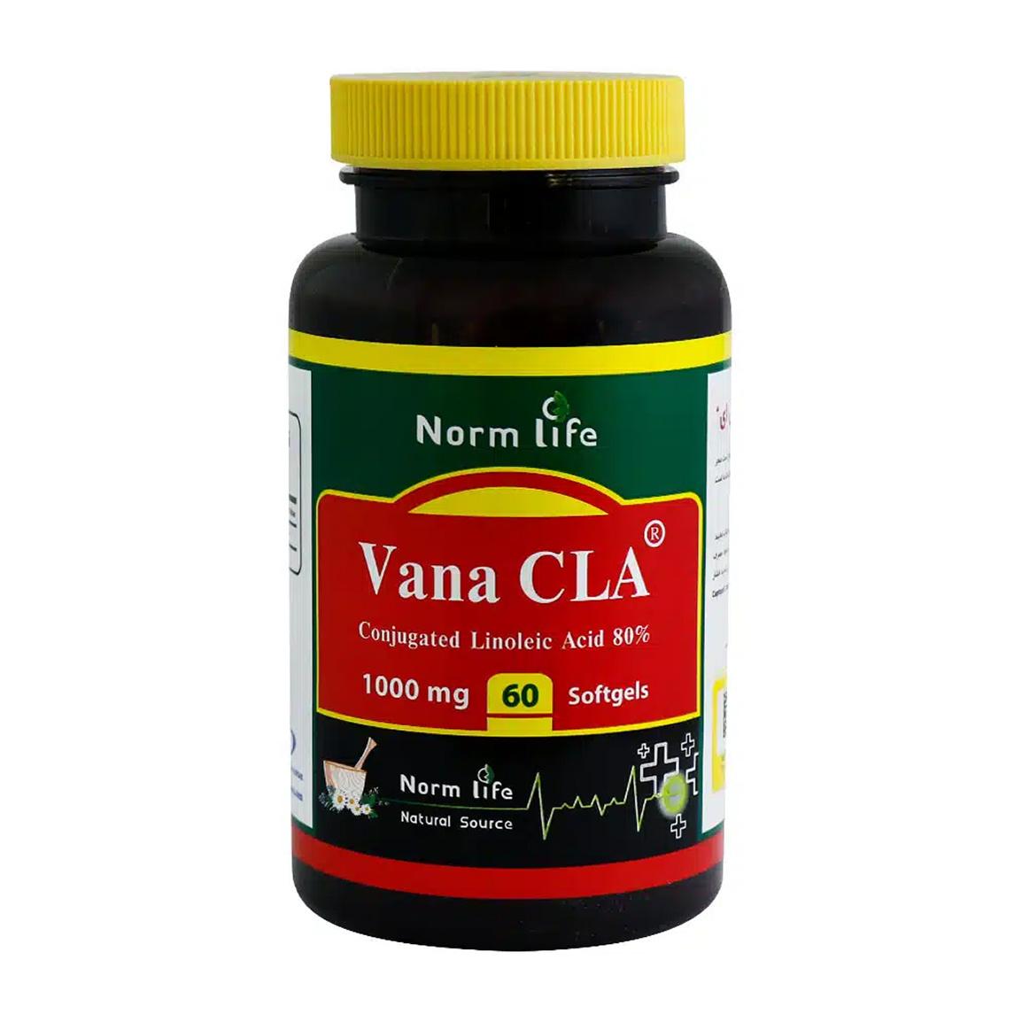 کپسول ژلاتینی CLA 1000 بسته 60 عددی