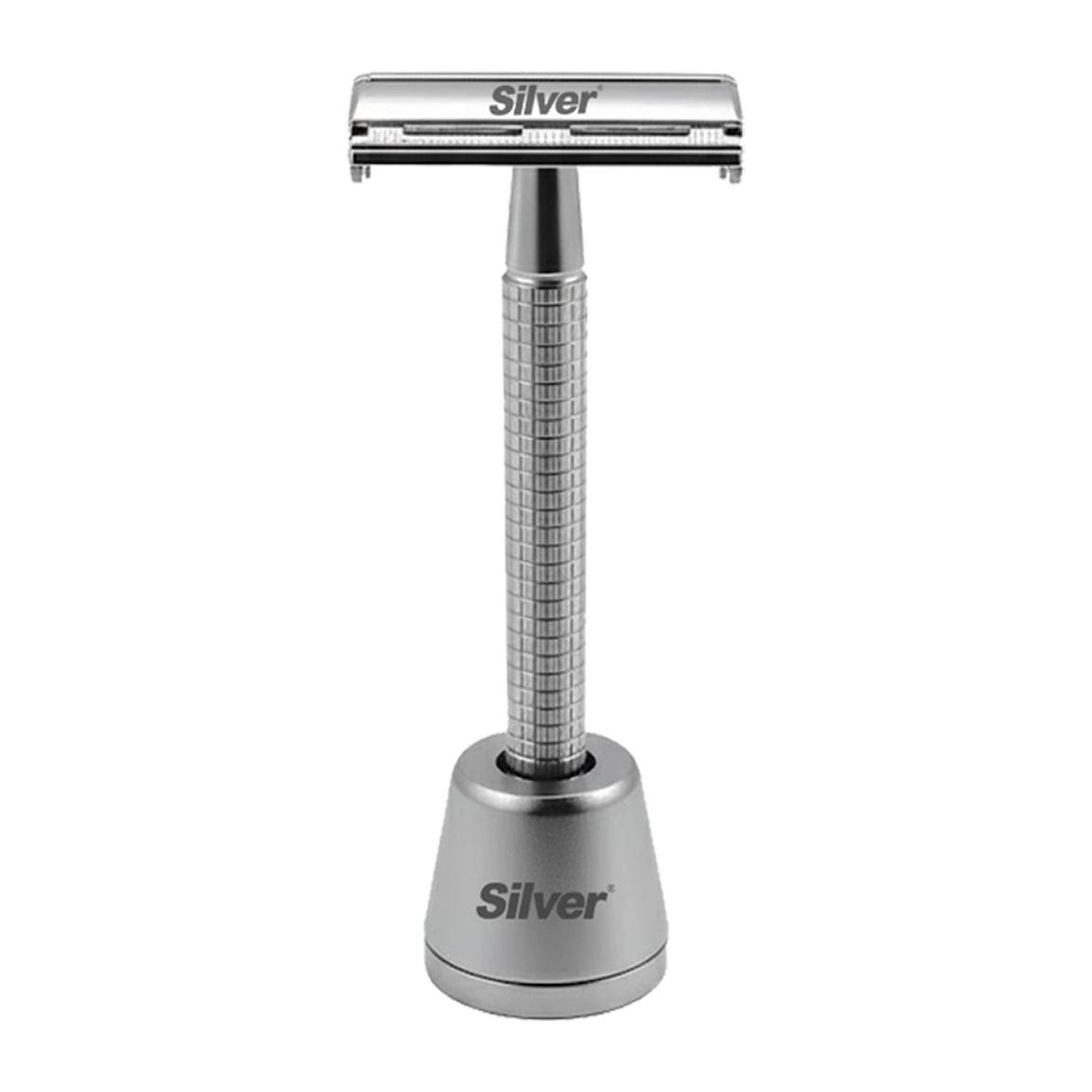 خودتراش مدل Safety Razor به همراه پایه