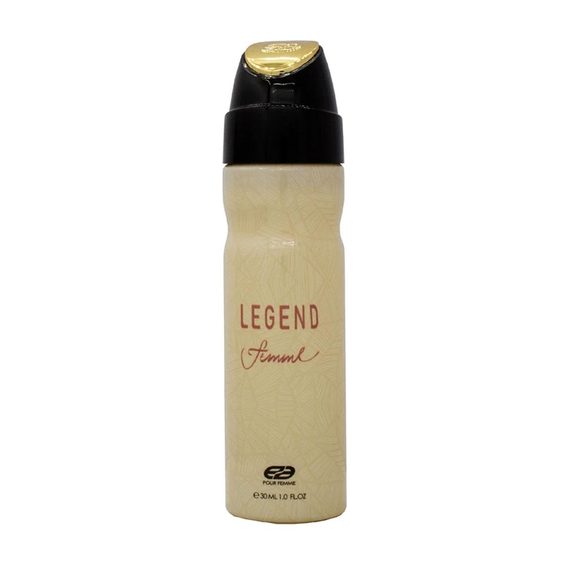 عطر جیبی زنانه مدل Legend حجم 30 میلی لیتر