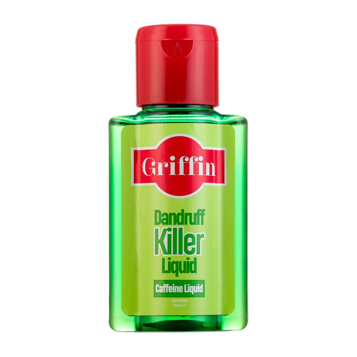 محلول کافئین ضدشوره مدل Dandruf Killer حجم 200 میلی لیتر