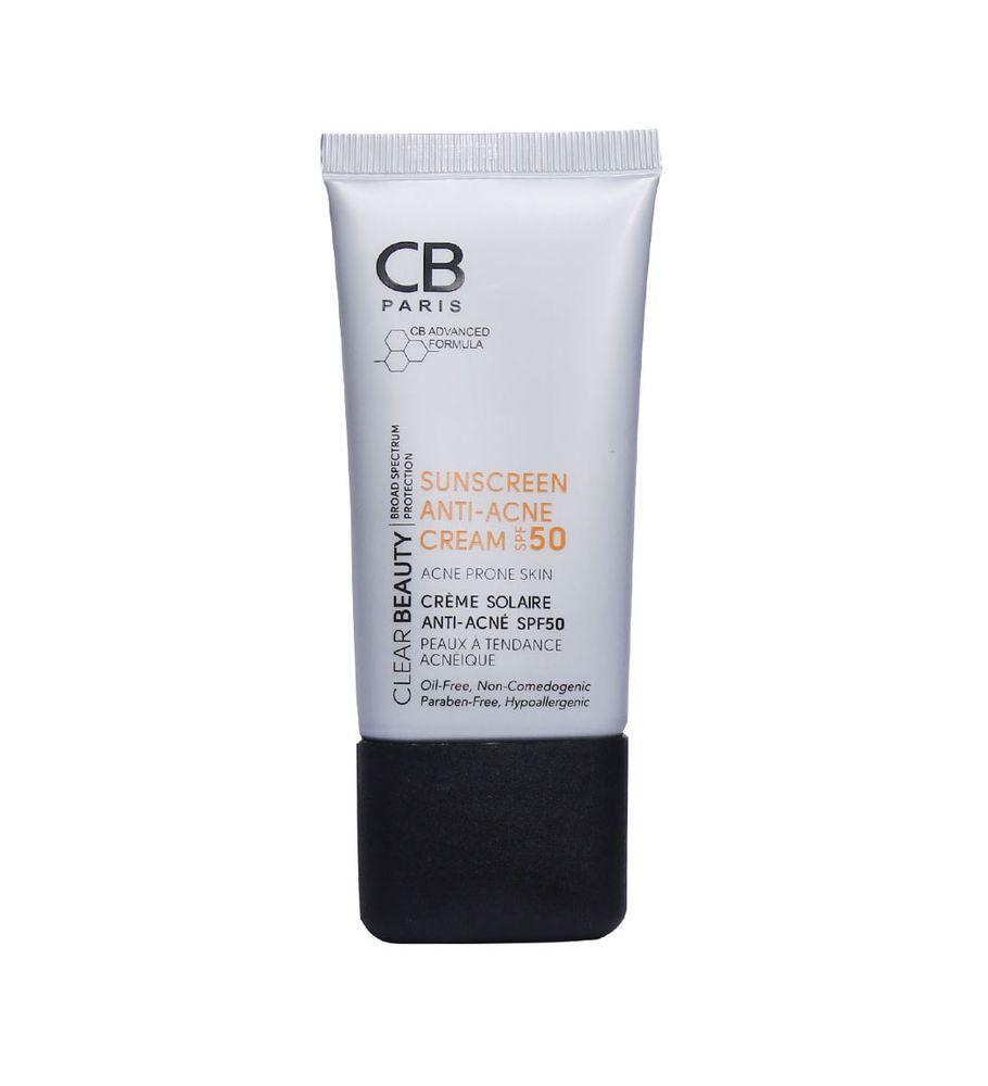کرم ضد آفتاب و ضدجوش SPF50 فاقد رنگ مناسب پوست چرب و مختلط 50میل