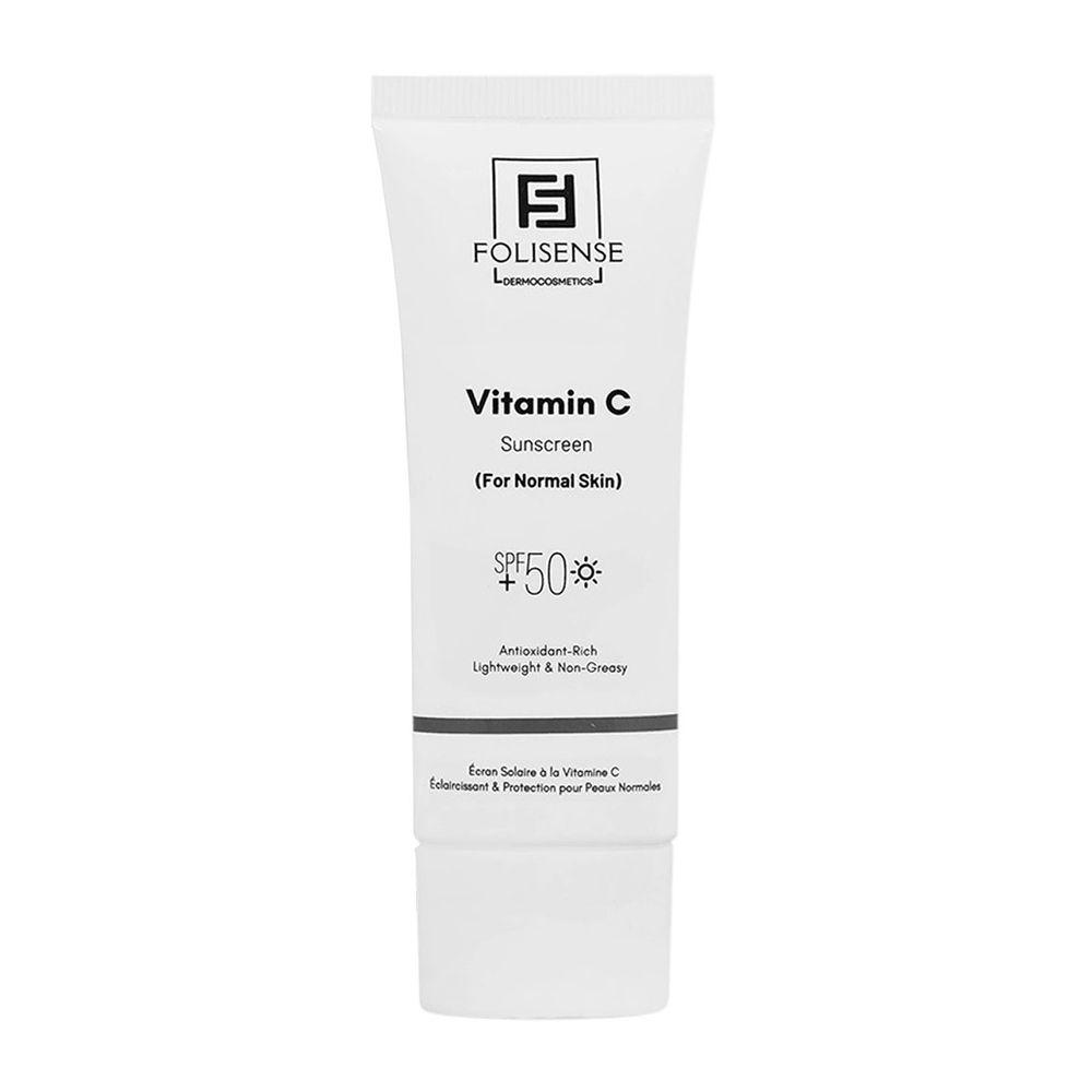 ضد آفتاب مدل Vitamin C با SPF 50 مناسب پوست نرمال حجم 40 میلی لیتر فولی سنس — تصویر ۱