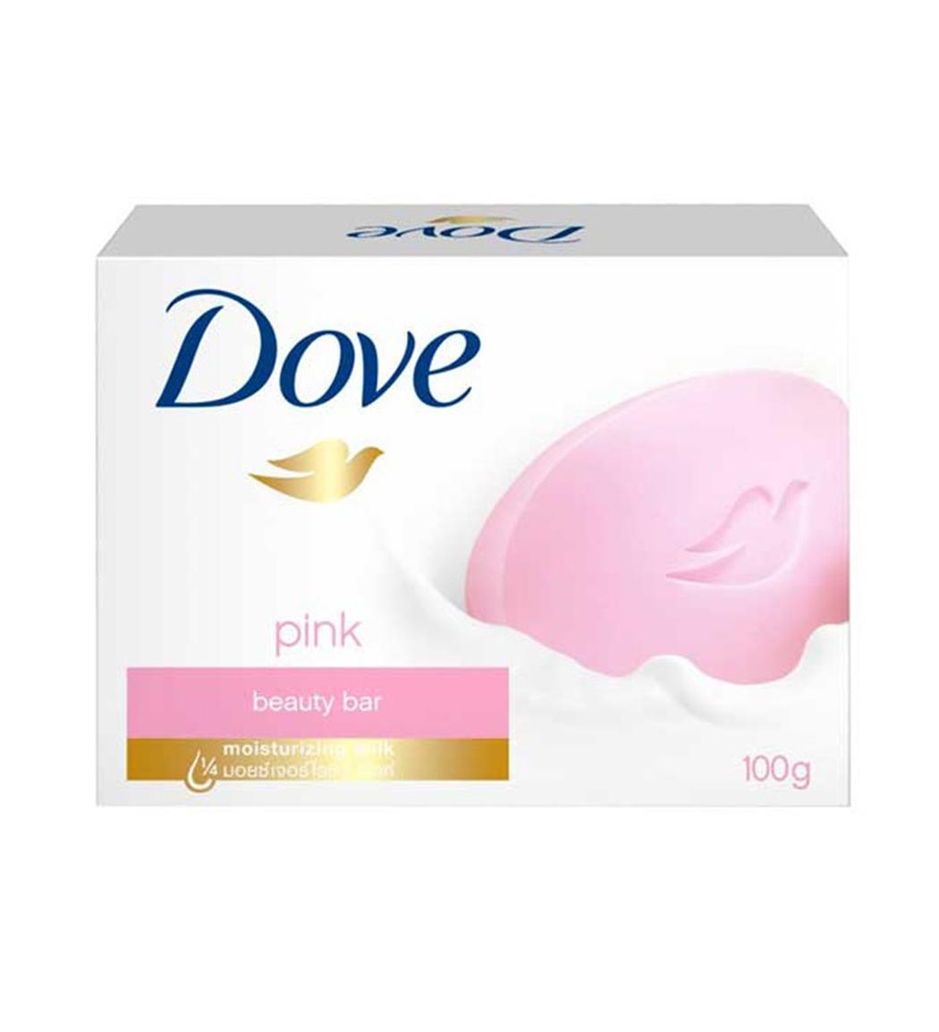 صابون کرمی گل رز و شیر مدل pink حجم 100گرم