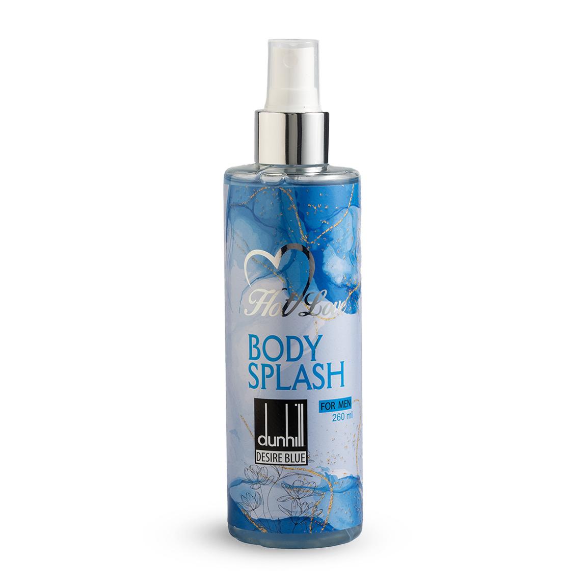 بادی اسپلش مردانه مدل Dunhill Desire Blue حجم 260 میلی لیتر